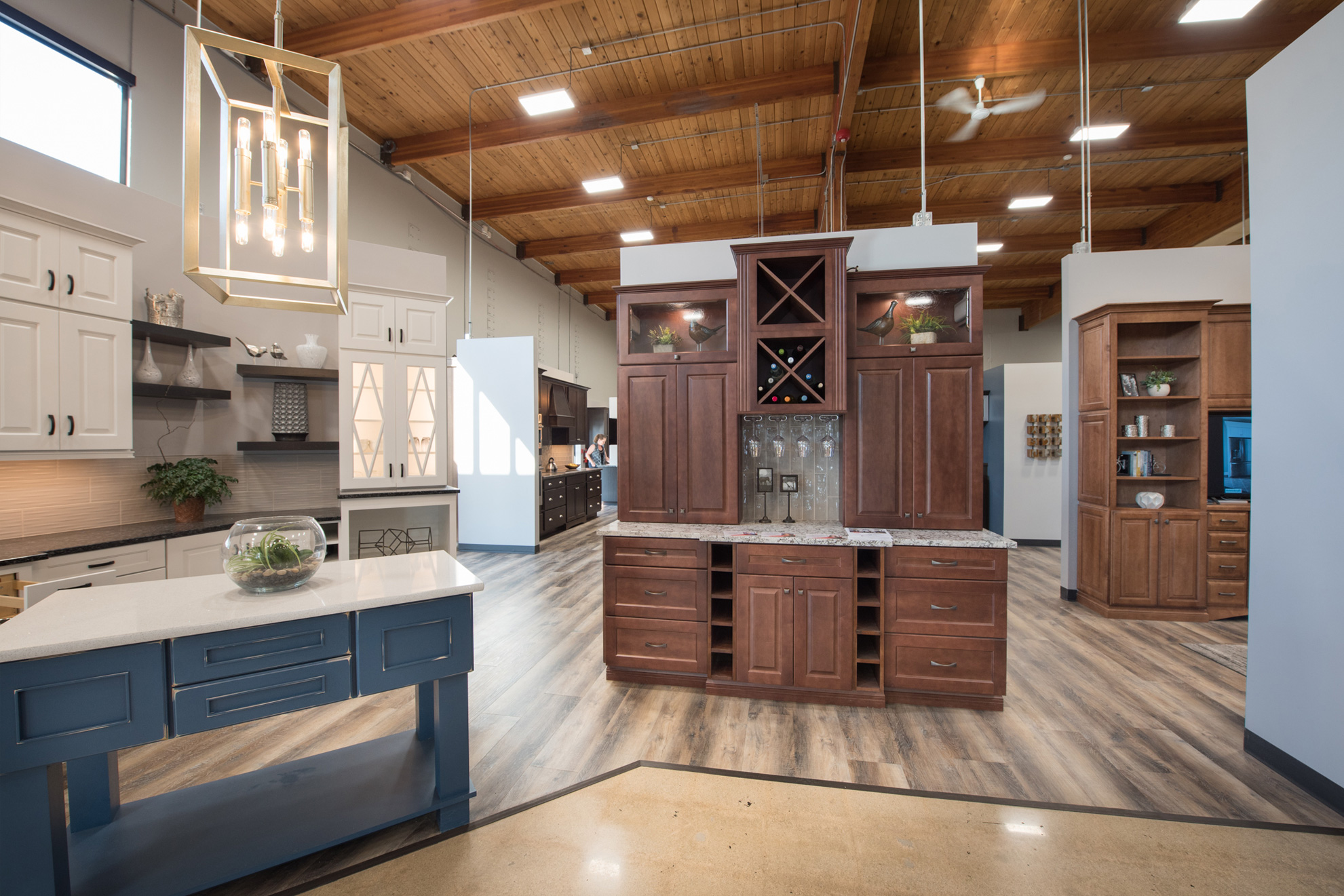Explore our wide selection of cabinetry, countertops, hardware & more